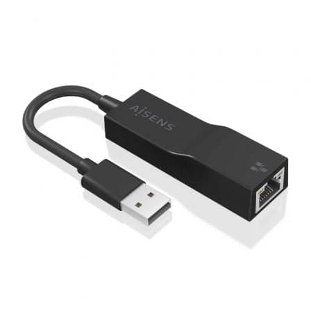 Adaptador USB 3.0 - RJ45 Aisens A106-0766/ 1000Mbps