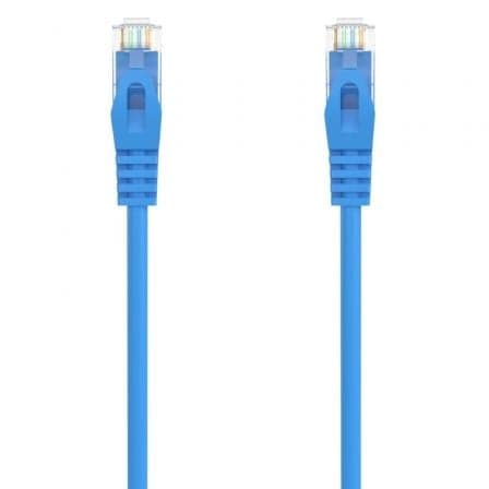 Cable de Red RJ45 AWG24 UTP Aisens A145-0572 Cat.6A/ LSZH/ 50cm/ Azul