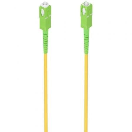 Cable de Fibra Óptica G657A2 3.0 9/125 SMF Aisens A152-0981/ LSZH/ 3m/ Amarillo