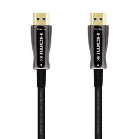 Cable HDMI 2.1 AOC 8K Aisens A153-0520/ HDMI Macho - HDMI Macho/ 40m/ Negro