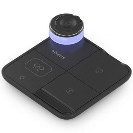 Base de carga Inalámbrica Aisens ASCH-15W4WC062-BK/ 15W/ Negro