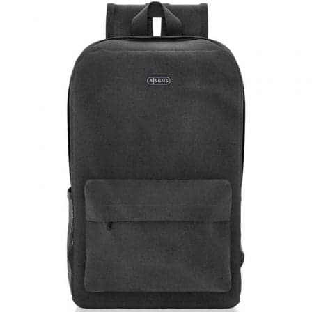 Mochila Aisens ASBG-BP080-BK para Portátiles hasta 15.6"/ Negro