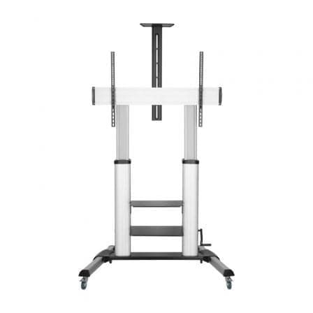 Soporte de Suelo Inclinable con Ruedas y Manivela Aisens FT100TE-125 para TV 60-100"/ hasta 100kg