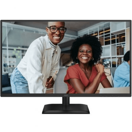 Monitor Profesional AOC 27E4U 27"/ Full HD/ Multimedia/ Regulable en altura/ Negro
