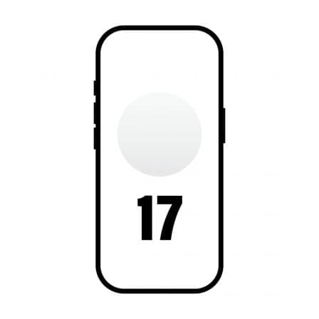 Smartphone Apple iPhone 17 512GB/ 6.3"/ 5G/ Blanco
