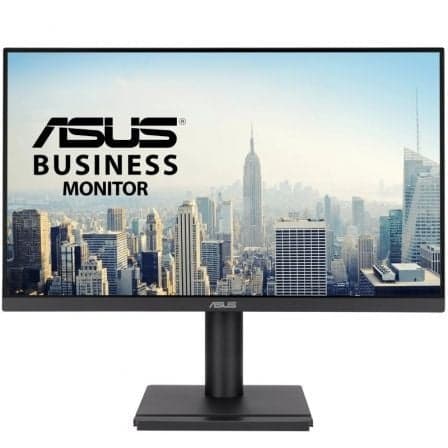 Monitor Profesional Asus VA249QGS 23.8"/ Full HD/ Multimedia/ Regulable en altura/ Negro