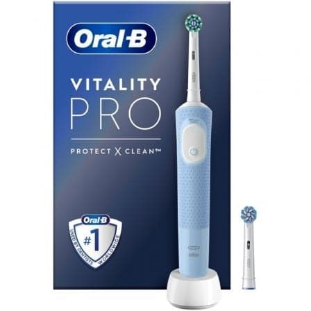 Cepillo Dental Oral-B Vitality Pro/ Incluye 1 Recambio/ Azul