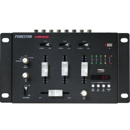 Mesa de Mezclas Fonestar MIX-3DJ