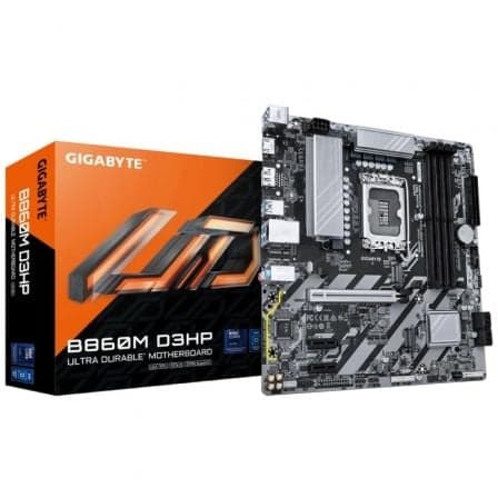 Placa Base Gigabyte B860M DS3H Socket 1851/ DDR5/ PCIe 5.0/ Micro ATX