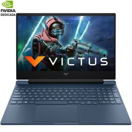 Portátil Gaming HP Victus 15-FA2035NS Intel Core i7-13620H/ 16GB/ 512GB SSD/ GeForce RTX 4050/ 15.6"/ Sin Sistema Operativo
