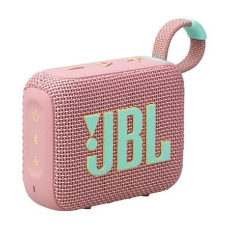 Altavoz con Bluetooth JBL GO 4/ 4.2W/ 1.0/ Rosa