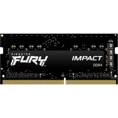 Memoria RAM Kingston FURY Impact 16GB/ DDR4/ 3200MHz/ 1.2V/ CL20/ SODIMM