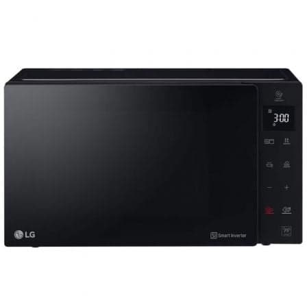 Microondas LG NeoChef MH6535GIS/ 1000W/ Capacidad 25L/ Función Grill/ Negro