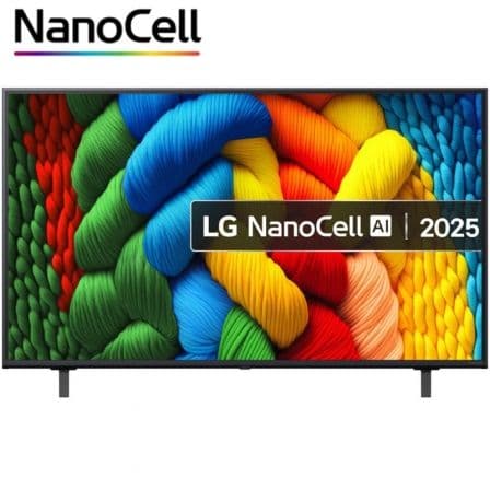 Televisor LG NanoCell 50NANO80A6B 50"/ Ultra HD 4K/ Smart TV/ WiFi