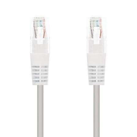 Cable de Red RJ45 UTP Nanocable 10.20.0105-W Cat.5e/ 5m/ Blanco