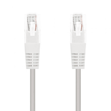 Cable de Red RJ45 UTP Nanocable 10.20.0110-W Cat.5/ 10m/ Blanco