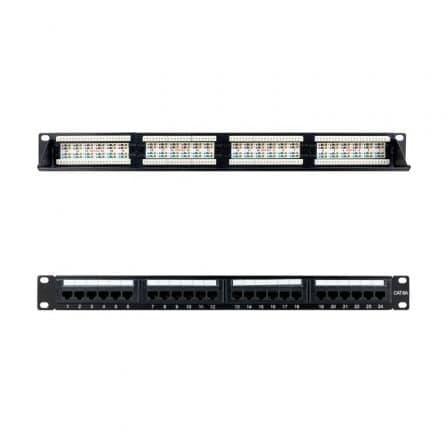 Patch Panel Nanocable 10.21.4124/ 24 Puertos/ Cat.6a/ Altura 1U