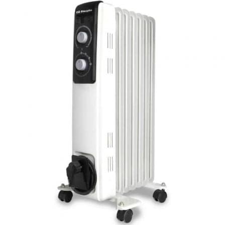 Radiador de Aceite Orbegozo RF 1500 A/ 3 Potencias/ 1500W/ 7 Elementos Caloríficos
