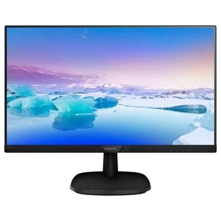 Monitor Philips V-Line 221V8A 21.5"/ Full HD/ Multimedia/ Negro
