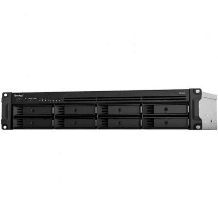 NAS Synology RackStation RS1221+ / 8 Bahías 3.5"-2.5"/ 4GB DDR4/ Formato Rack