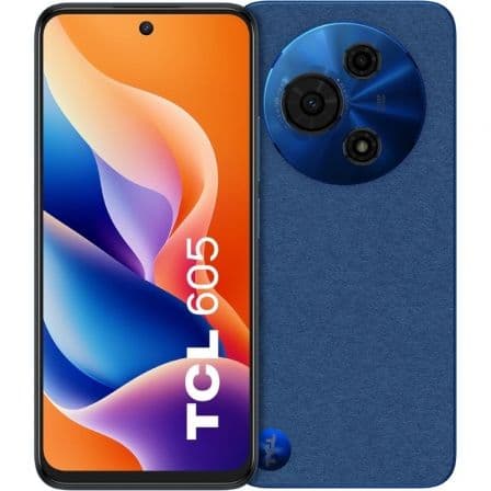 Smartphone TCL 605 4GB/ 128GB/ 6.7"/ Azul Medianoche