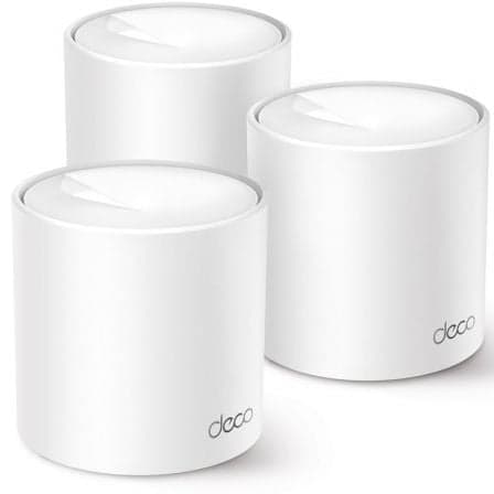 Sistema Mesh TP-Link Deco X10 1500Mbps/ 2.4GHz 5GHz/ Pack de 3