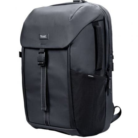 Mochila Trust Jersey para Portátiles hasta 17"/ 25L/ Gris