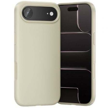 Funda Silicona con Magsafe Vention KVCNCG-20/ Compatible con iPhone Air/ Beige