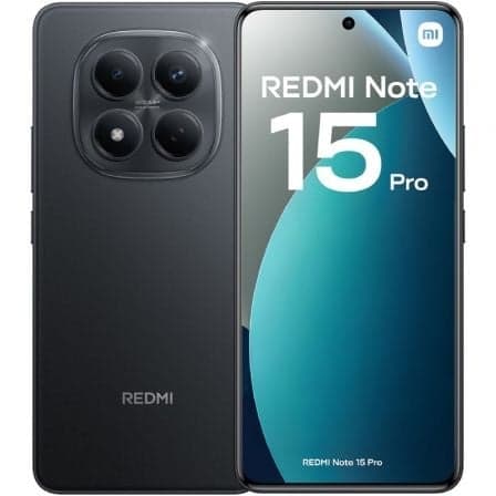 Smartphone Xiaomi Redmi Note 15 Pro 8GB/ 256GB/ 6.83"/ Negro