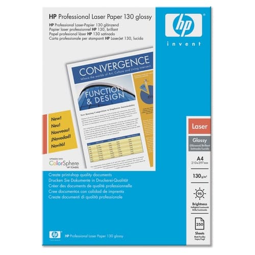 HP Professional - Papel satinado - A4 (210 x 297 mm) - 130 g/m2 - 250 hoja(s)