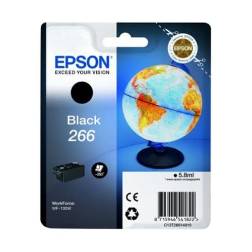 EPSON Singlepack Black WF-100W 266 ink cartridge
