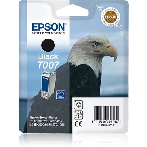 Epson Stylus Photo 790/870/875D/890/900/1270/1280/1290 Cartucho Negro