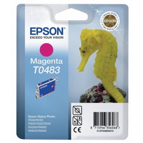 Epson Stylus Photo R-200/220/300/320/340, RX-500/600/620/640 Cartucho Magenta
