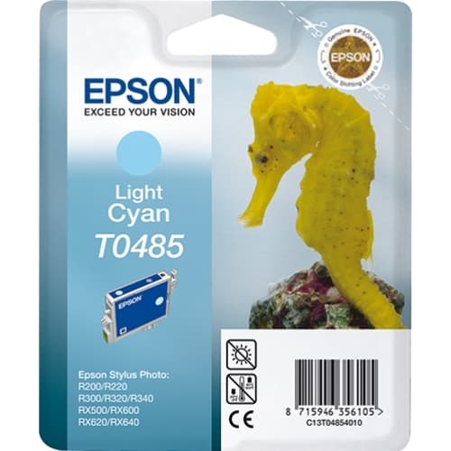 Epson Stylus Photo R-200/220/300/320/340, RX-500/600/620/640 Cartucho Cian Claro