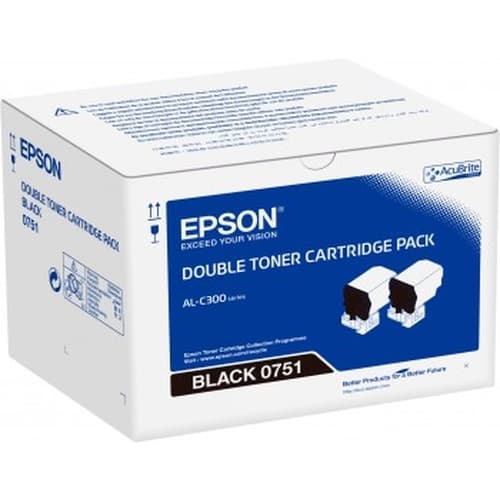 EPSON Doble pack tóner Negro AL-C300