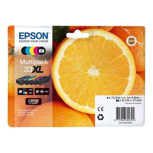 EPSON Expression Home XP-530 Cartucho Multipack 5 colores XL