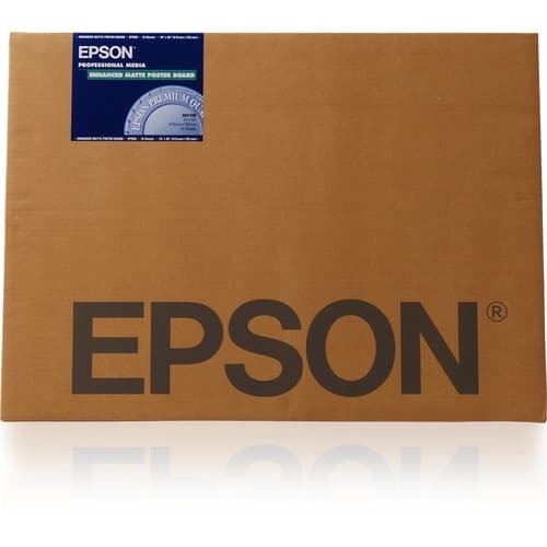 Epson GF Papel Enhanced Matte Poster Board, 30"" x 40"", 5h, 1122g/m2