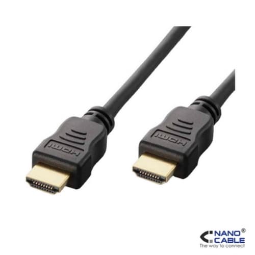 Nanocable - CABLE HDMI V1.4 de 20m CON REPETIDOR (ALTA VELOCIDAD / HEC) conexión A/M-A/M - Alta calidad de imagen - Baja interferencia