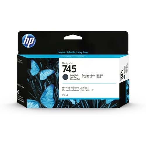 HP Cartucho DesignJet 745 Cartucho Negro Mate 130ml