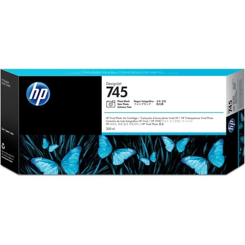 HP Cartucho DesignJet 745 Cartucho Negro Foto 300ml