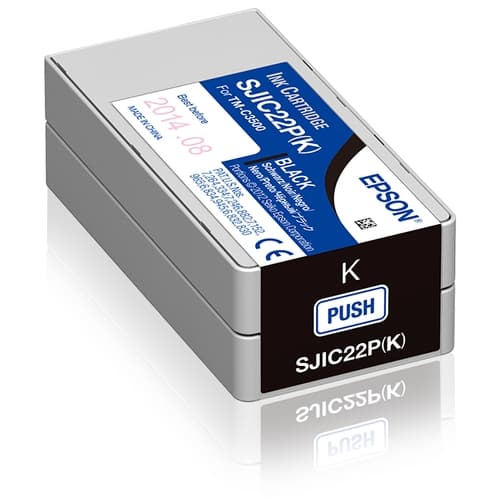 EPSON Tinta SJIC22P Negro TM-C3500