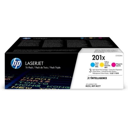 HP TONER MULTIPACK 201X CYAN/MAGENTA/AMARILLO (CF401x/CF402x/CF403x) LASERJET PRO M252 M277 MFP