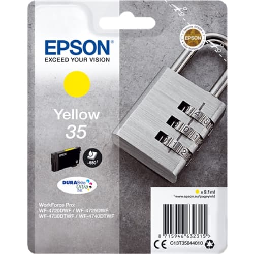 EPSON CARTUCHO AMARILLO 35 Pag. 650 Aprox