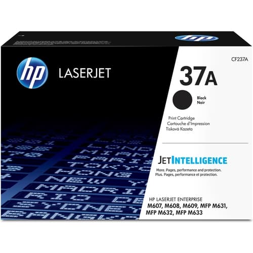 HP TONER LASERJET M607/M608 NEGRO Nº37A 11.000PAG.