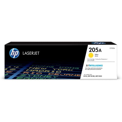 HP Toner Amarillo LaserJet M180n,M181fw 205A