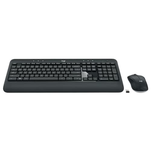 Logitech - MK540 Advanced - Kit Teclado y Raton Inalambrico - Multimedia - Negro