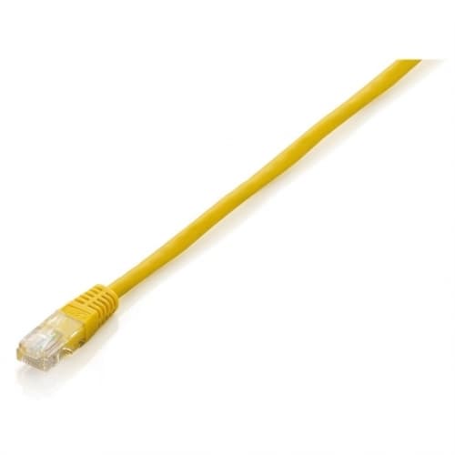 Equip - Cable de red latiguillo UTP Cat.6 0,25m - Color Amarillo