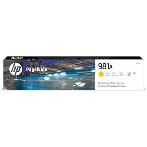 HP TONER AMARILLO Nº 981A  6.000 PAGINAS