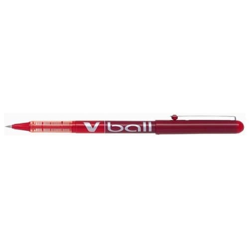 PILOT ROLLER V-BALL 0,5 ROJO -12U-