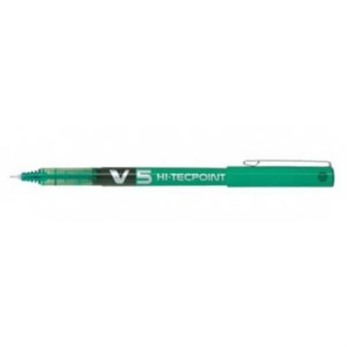 PILOT ROTULADOR V-5 VERDE -12U-